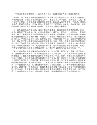 大一个人总结怎么写