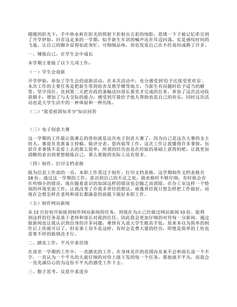 大学信息部工作总结_第1页