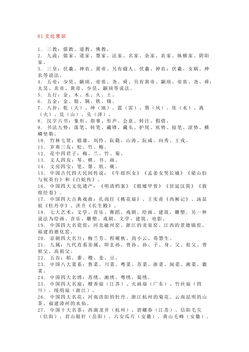 小学语文【文学常识】总结_第1页