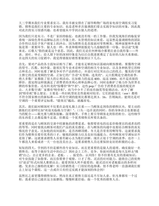 大学生促销实习报告范文