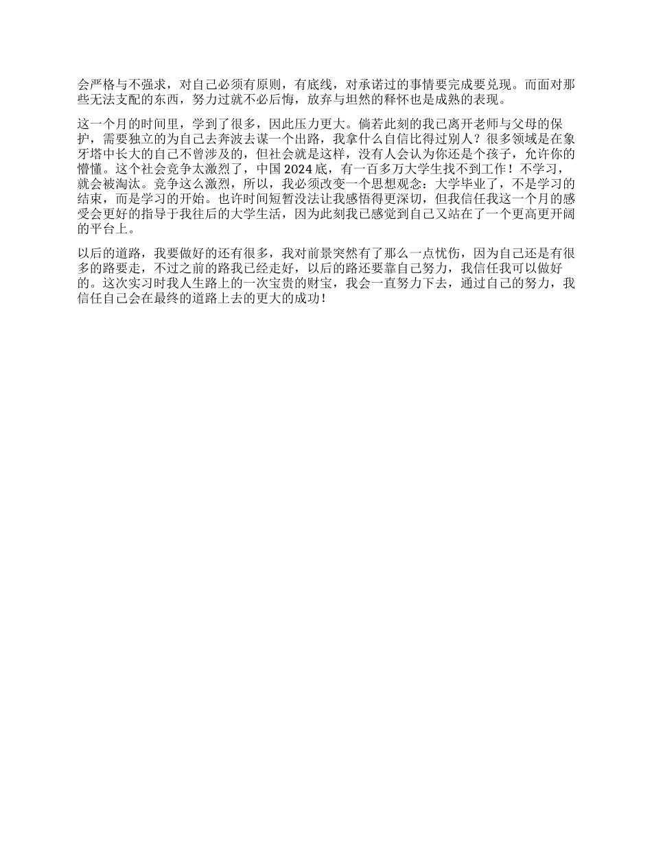 大学生假期实习总结_第2页