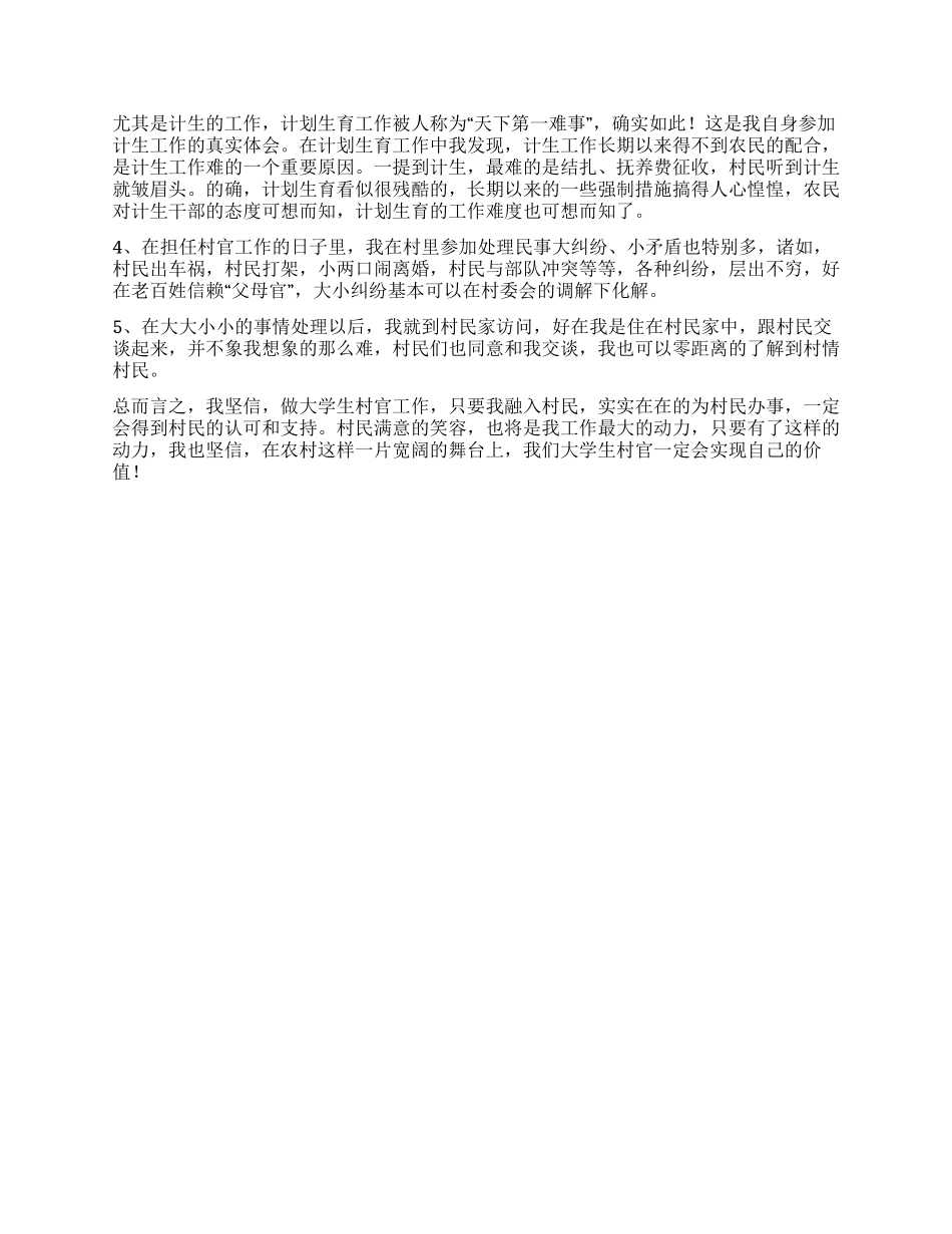 大学生村支书助理工作总结_第2页