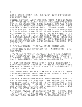 大学生顶岗实习个人总结三篇
