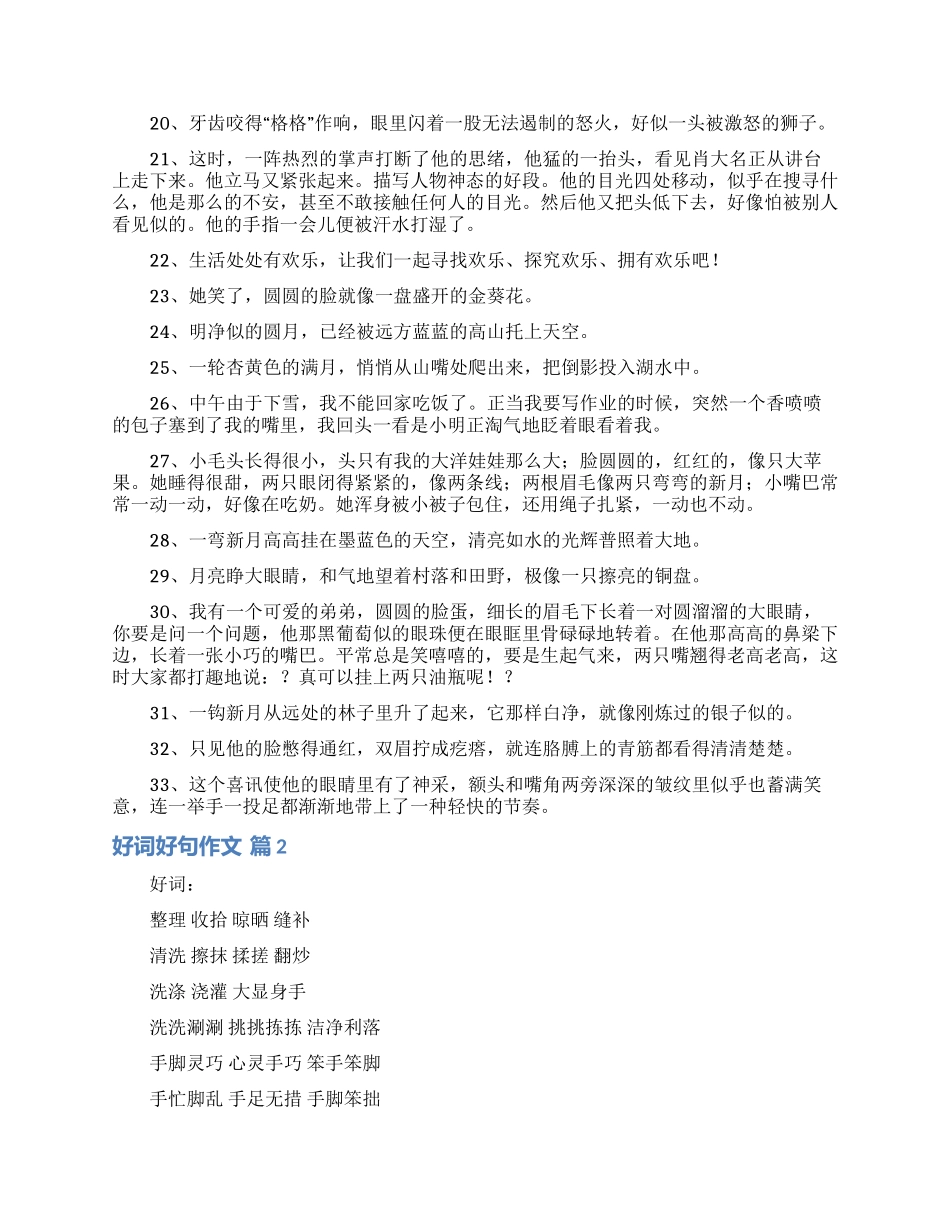 好词好句作文集合五篇_第2页