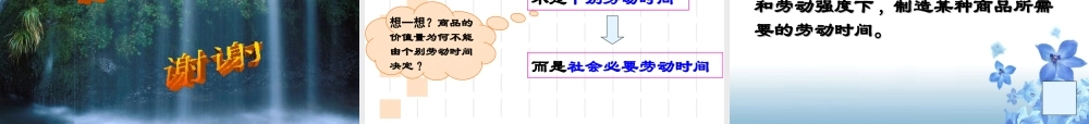 影响价格的因素教学课件