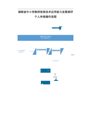 信息技术教师发展测评步骤
