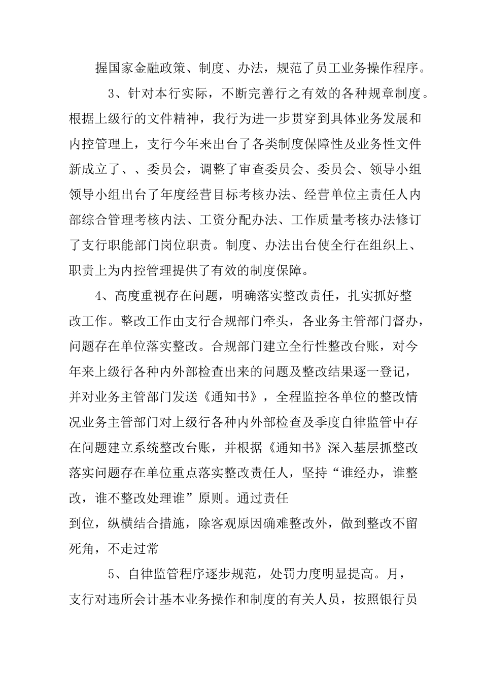 银行内控合规工作总结_第3页