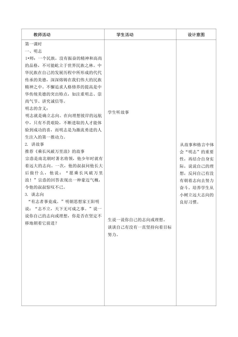 部编版道德与法治五上《传统美德 源远流长》教案设计_第2页