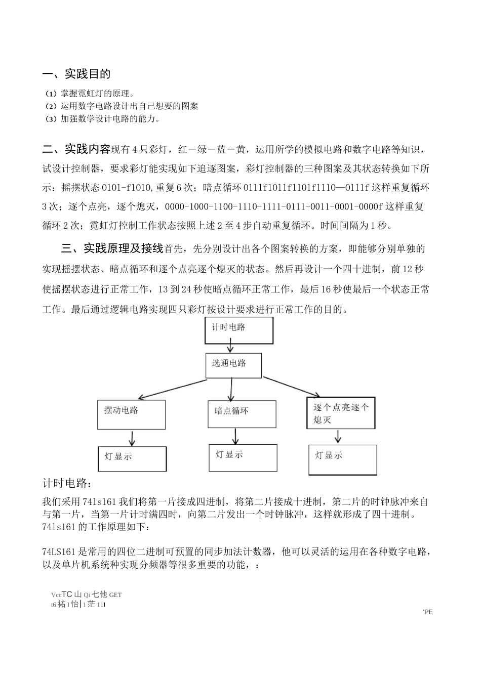 数字电路设计霓虹灯_第2页