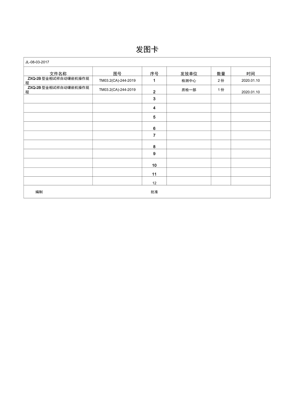 型金相试样自动镶嵌机操作规程_第1页