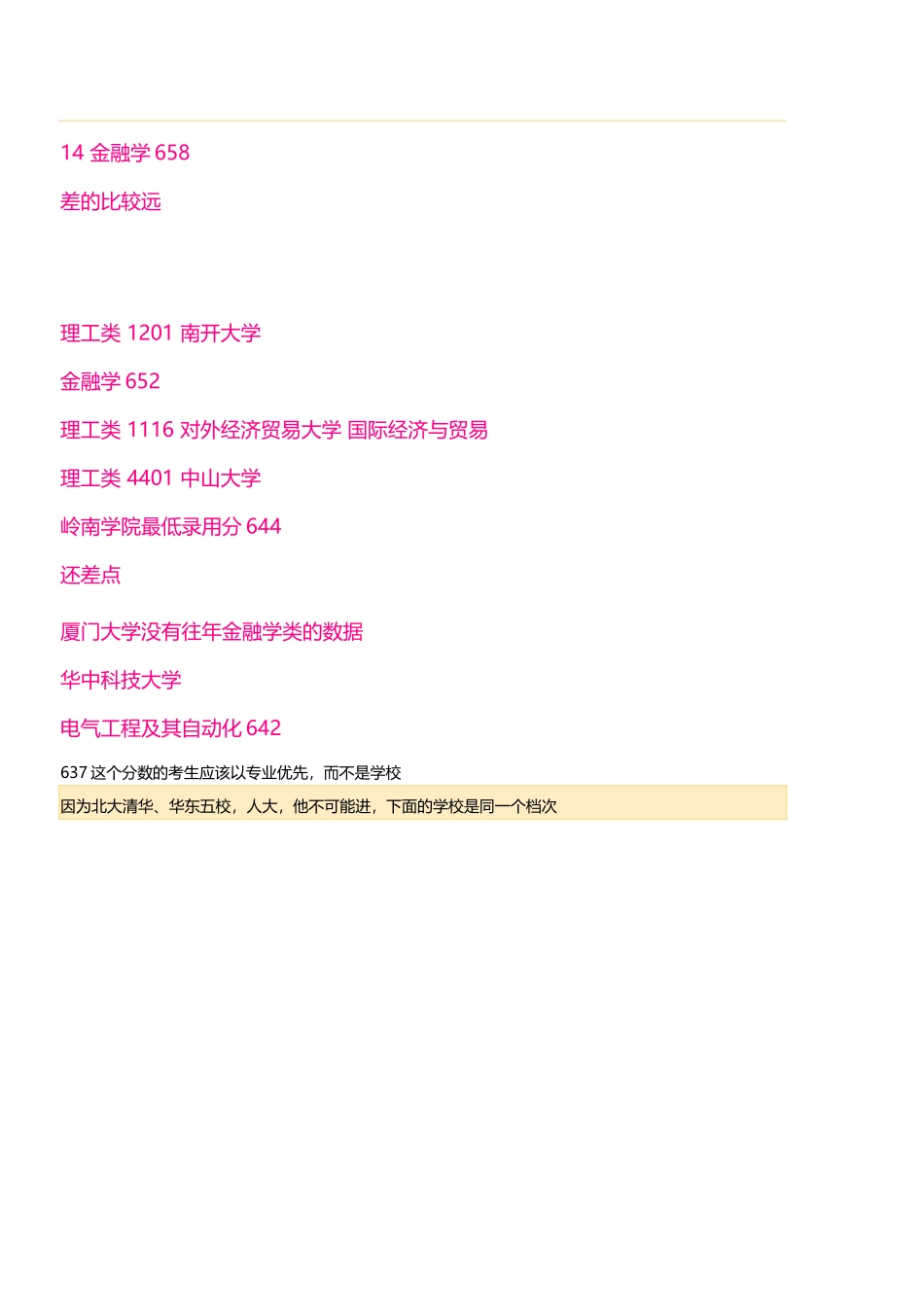 学校优先还是专业优先-以2024理科637为例_第2页