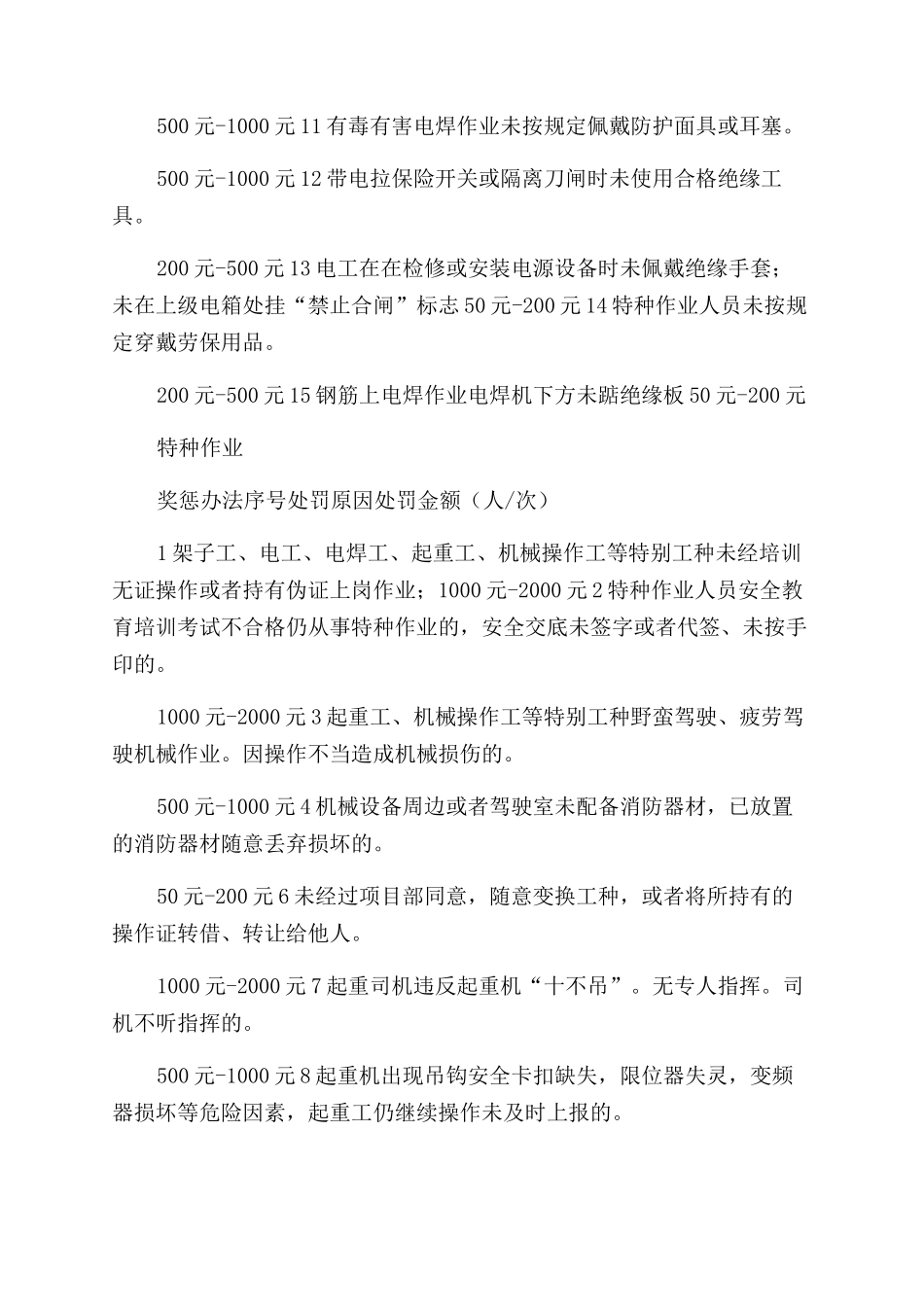 安全生产奖惩办法细则_第3页