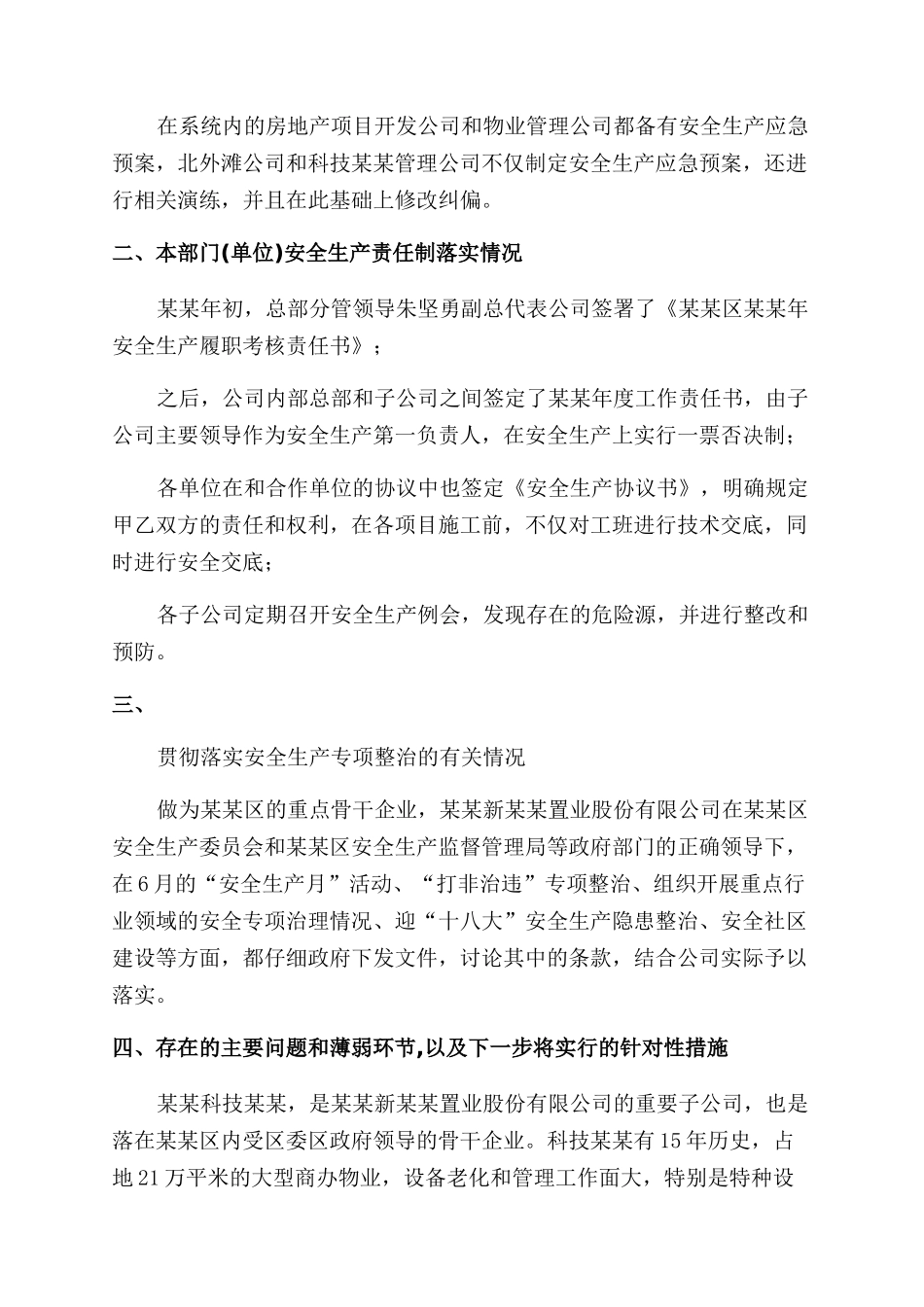 安全生产工作年度履职报告范文_第2页