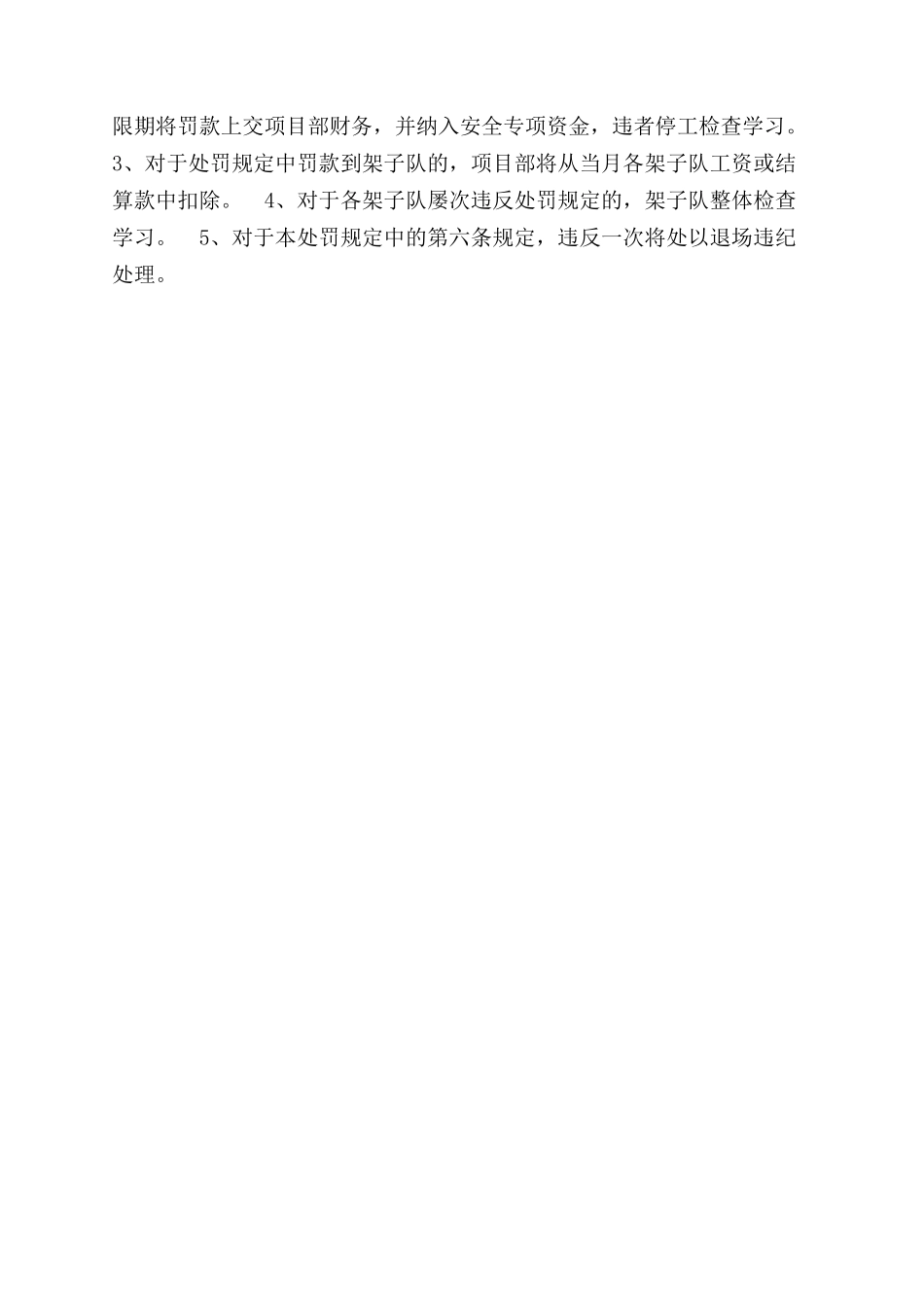 安全生产违章处罚规定_第3页