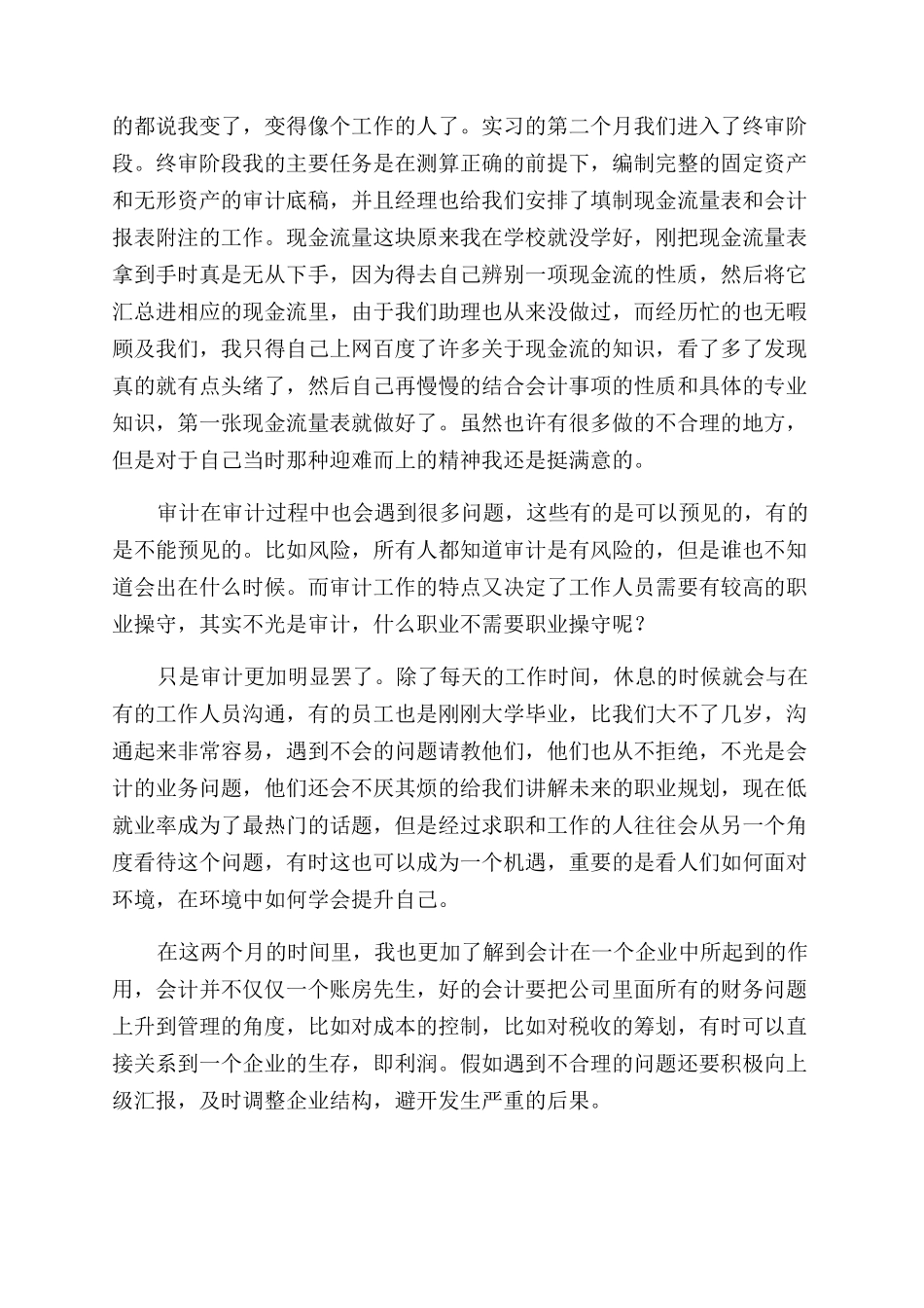 审计实习报告范文word例文-1_第2页