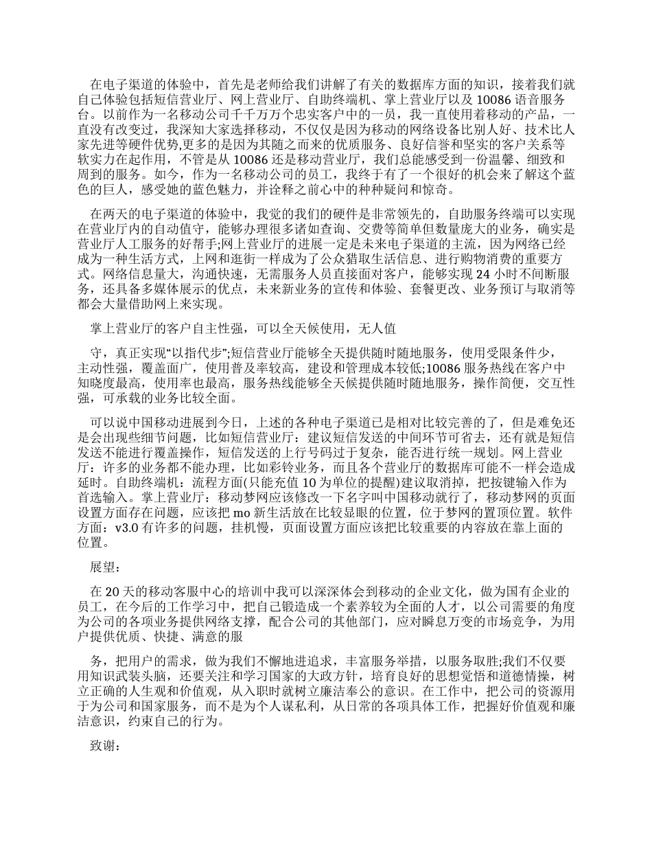 客户服务心得体会_第3页
