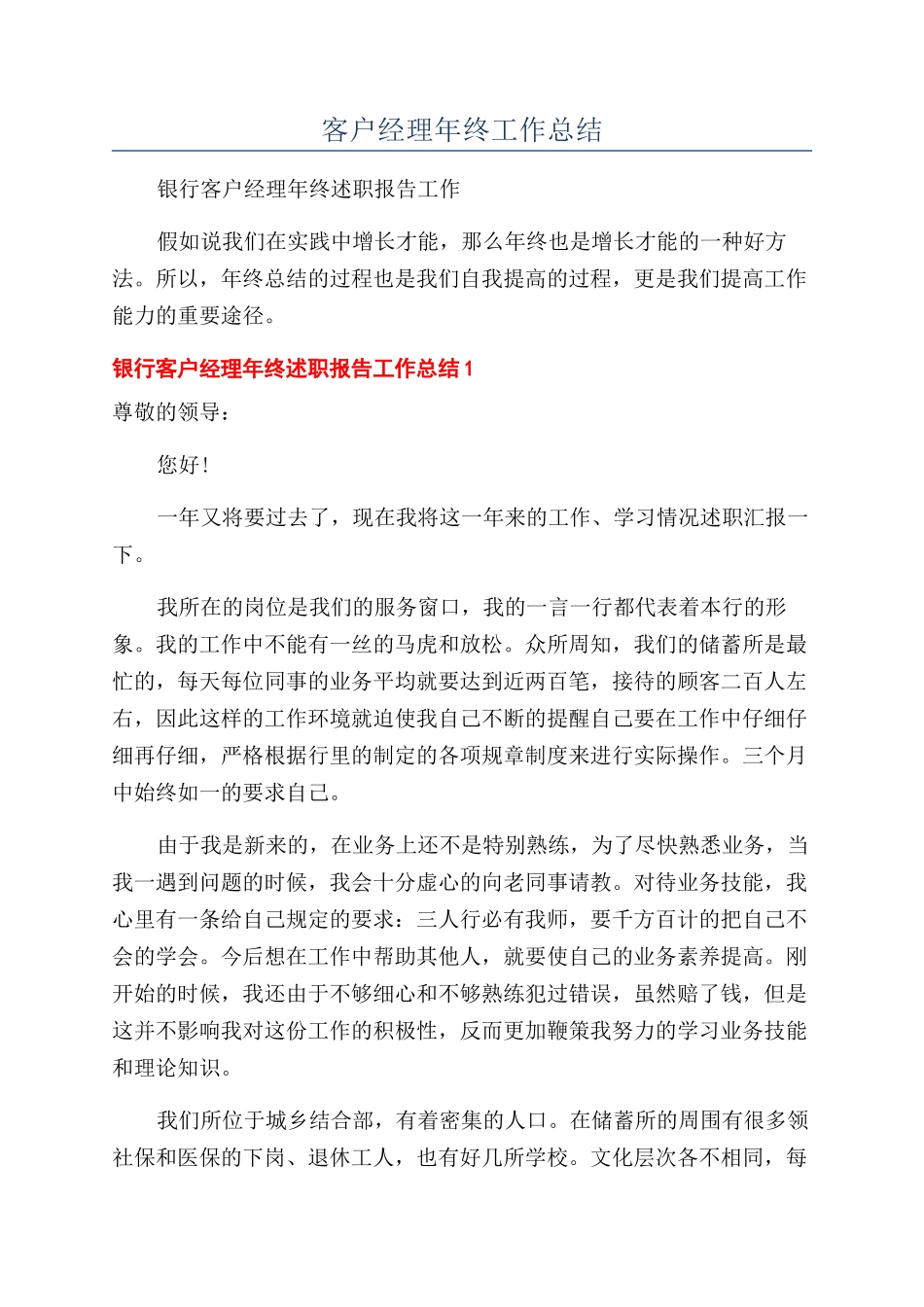 客户经理年终工作总结_第1页