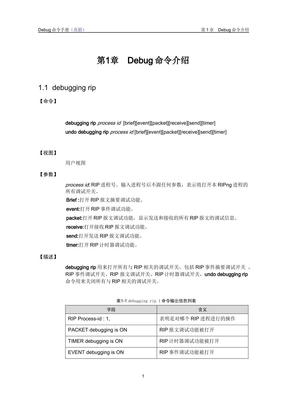 Rip模块Debug命令详解_第2页