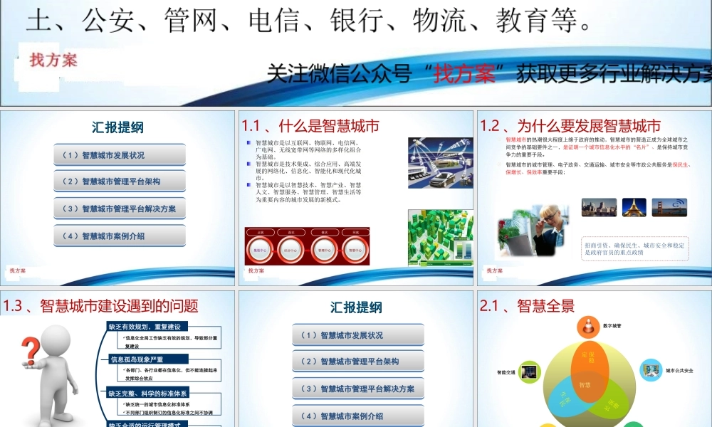 21中科院智慧城市管理平台解决方案