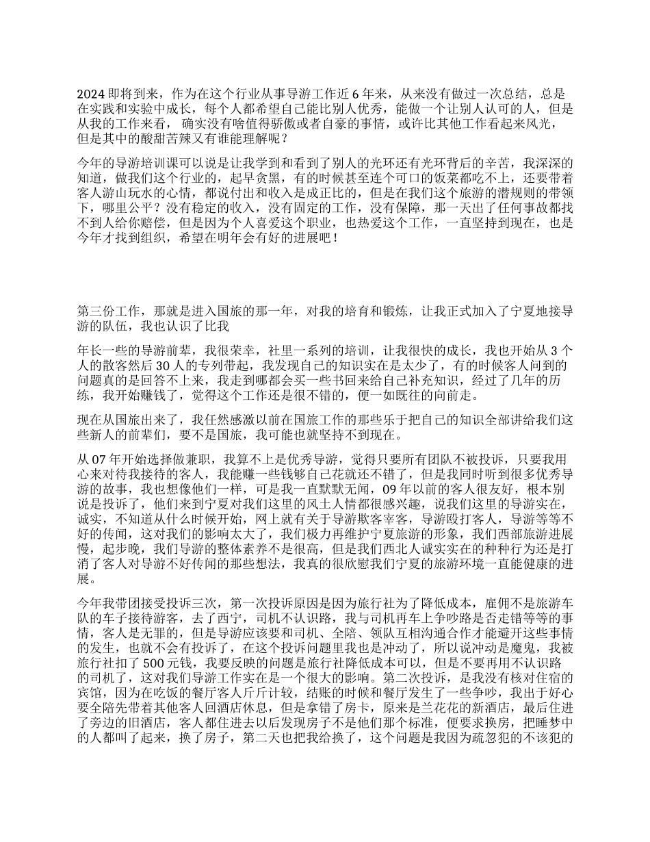 导游年终总结范文_第1页