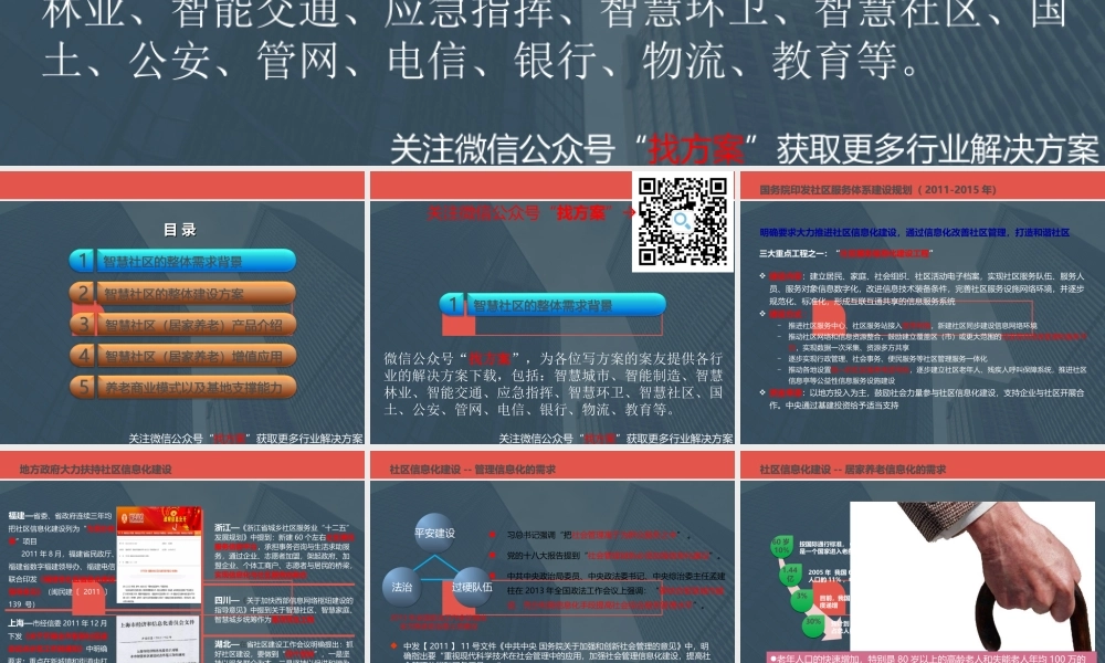 24智慧社区(居家养老)整体建设方案 (1)