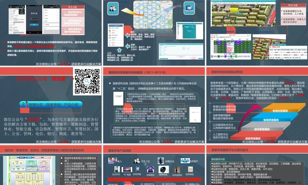 24智慧社区(居家养老)整体建设方案 (1)
