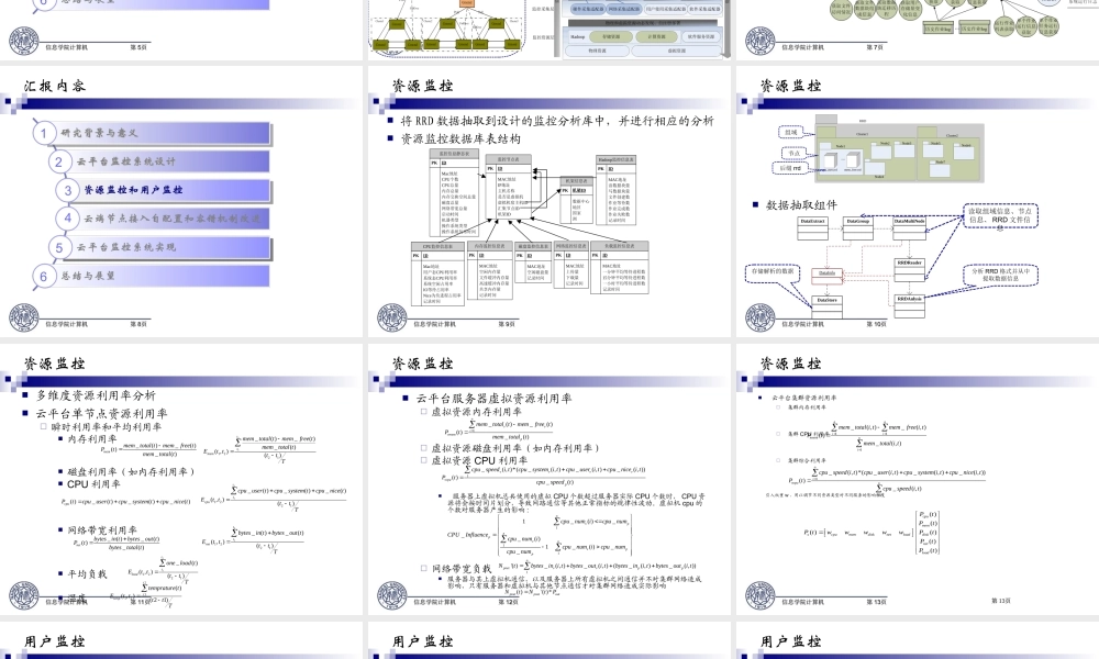 云平台监控系统的研究与实现