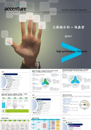 埃森哲大数据分析方法
