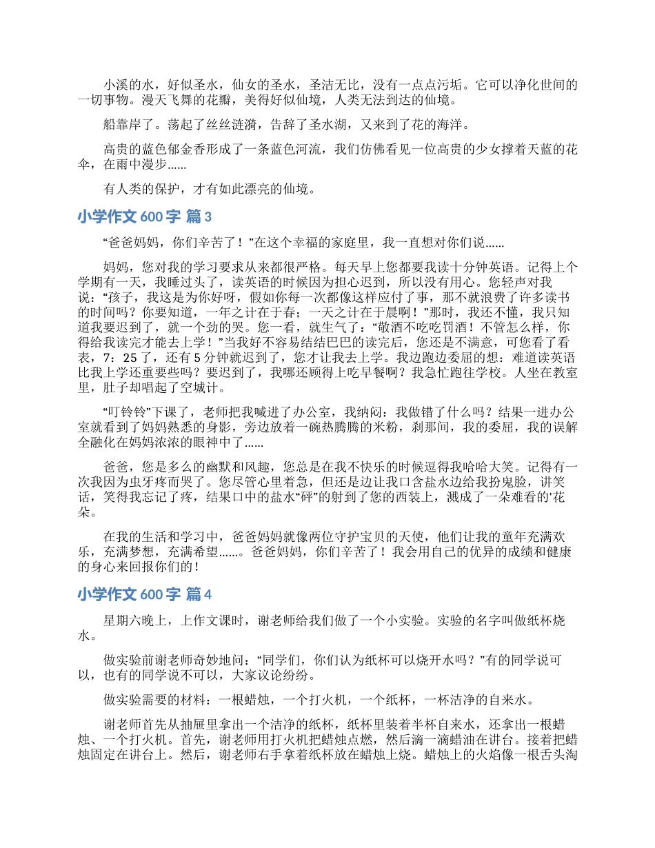 小学作文600字四篇_第2页