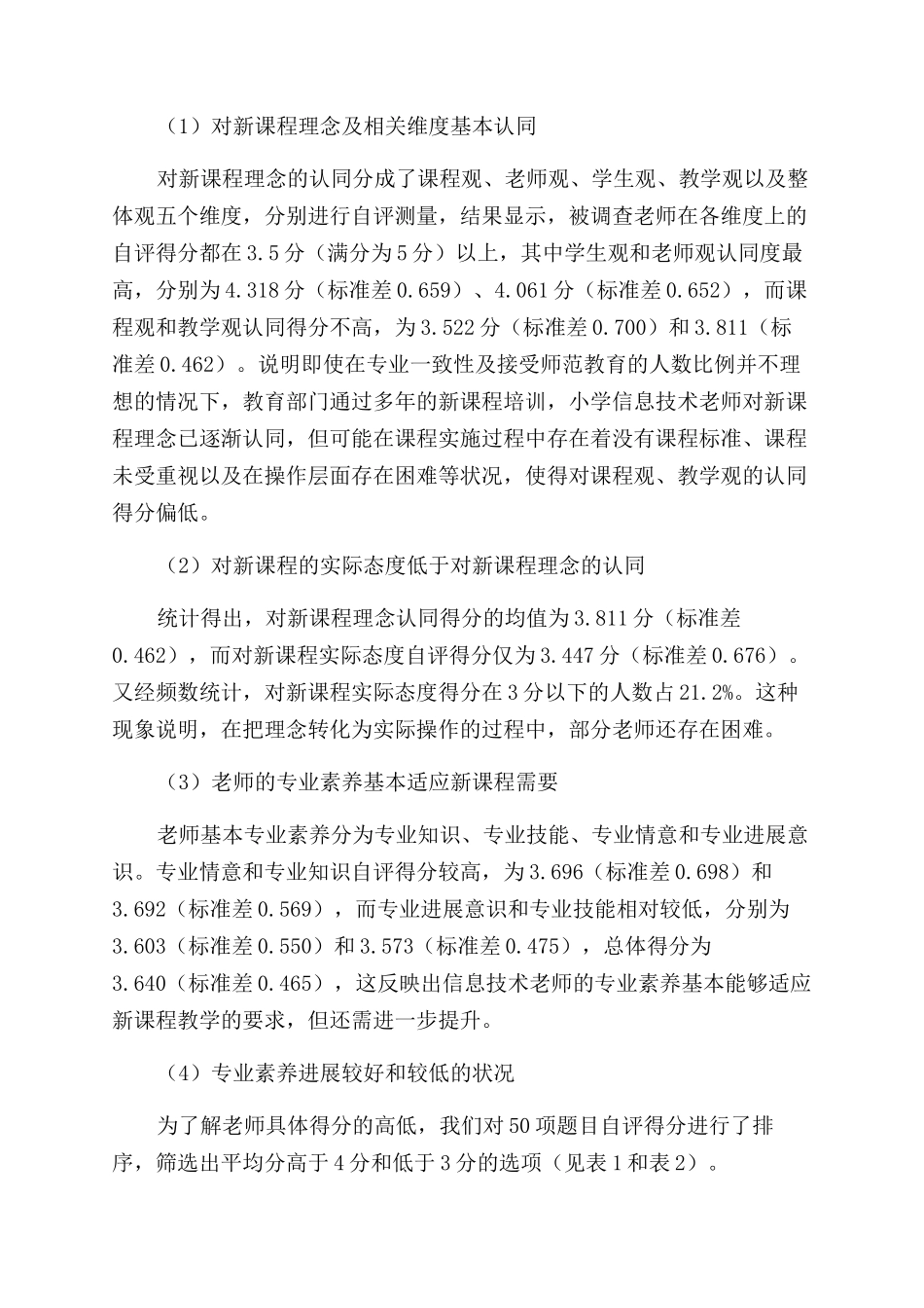 小学信息技术教师专业发展及影响因素研究_第2页