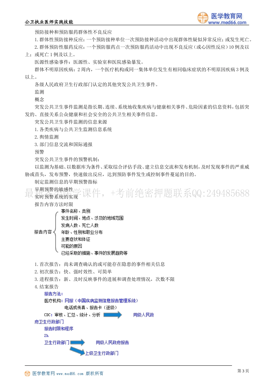 公共卫生案例分析——第一章　突发公共卫生事件总论_第3页
