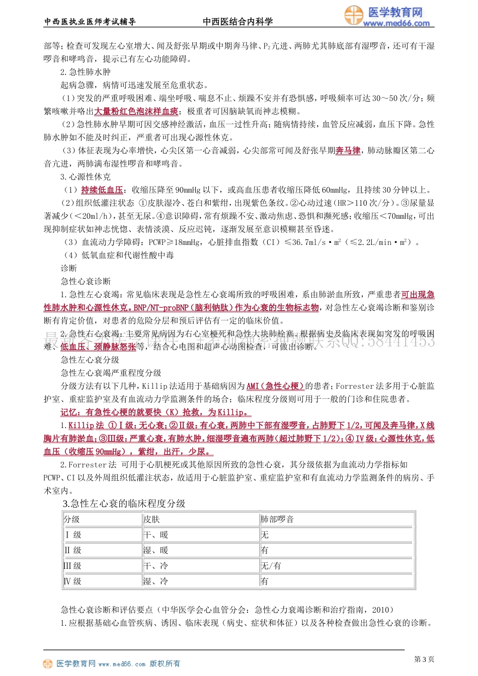 执业医师-第二单元　循环系统疾病_第3页