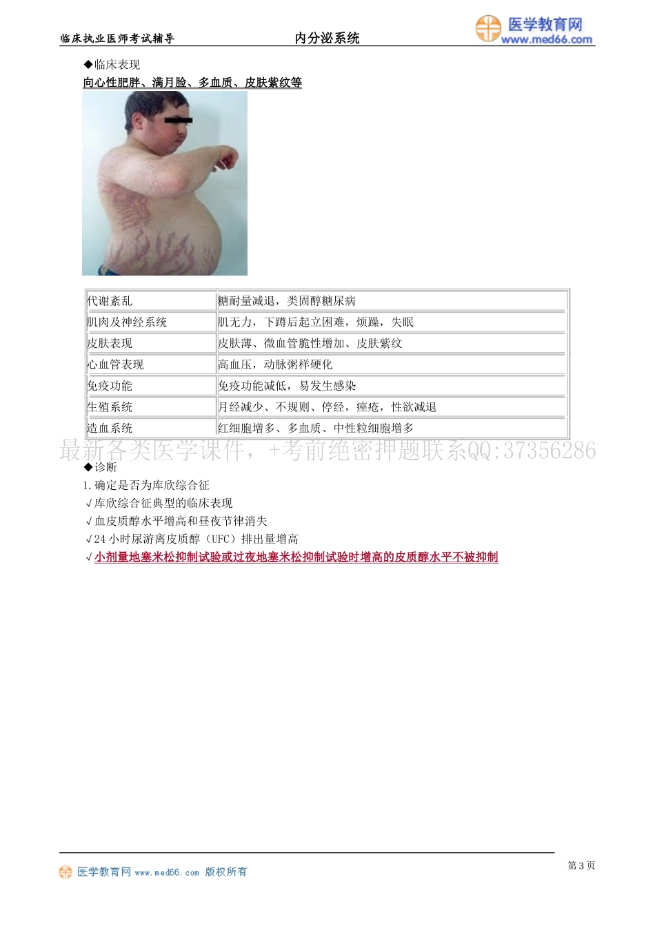 执业医师-肾上腺疾病_第3页