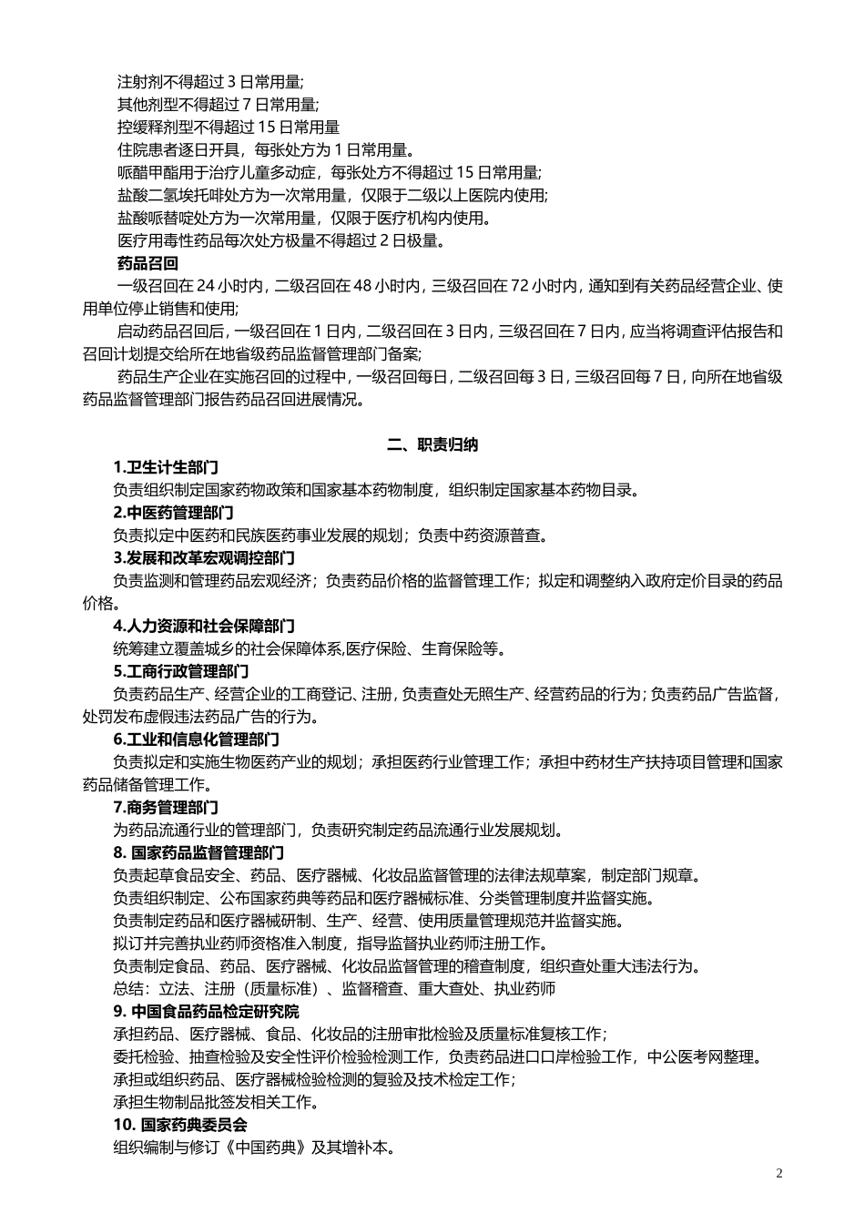 执业医师-中公 法规 考点_第2页