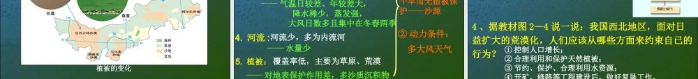 §21荒漠化的危害与治理(文)