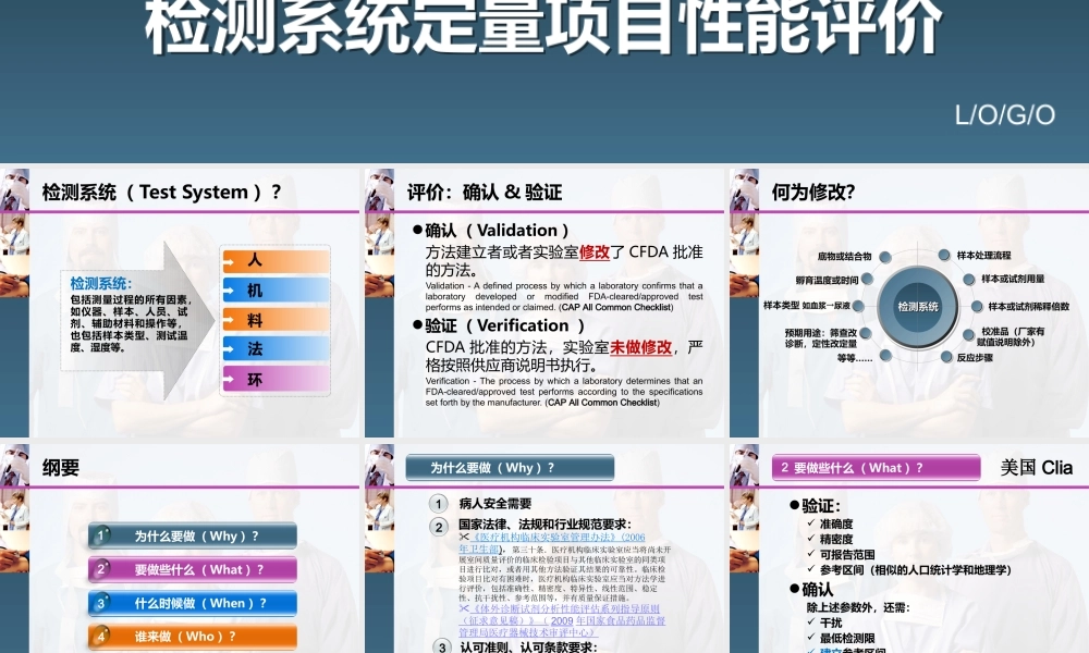 ※※检测系统定量项目性能评价