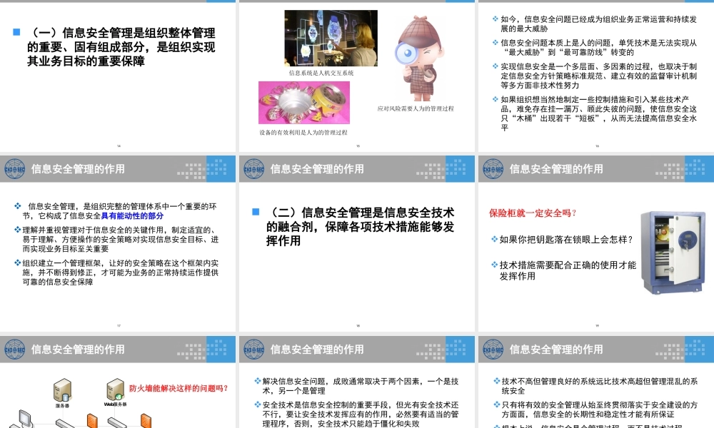 XXXX版-CISP0301信息安全管理基础与管理体系_v30