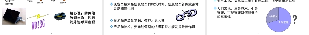 XXXX版-CISP0301信息安全管理基础与管理体系_v30