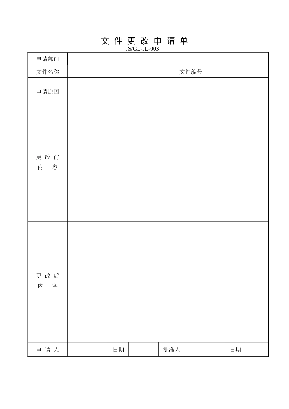 ISO_各类表格记录(全套)（DOC83页）_第3页