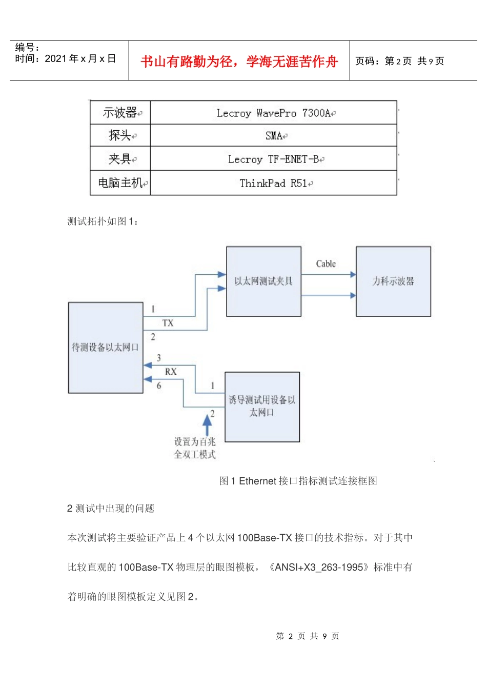 以太网信号质量问题之收发器驱动偏置电阻的处理_第2页