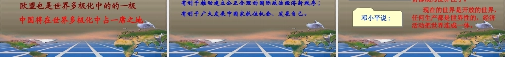 XXXX版毛概第十章中国特色社会主义外交和国际战略