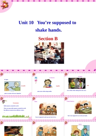 XXXX版新目标Unit_10_You-39re_supposed_to_shake_hands