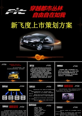 《广州本田新飞度汽车上市策划方案》扬子广告公司(PPT47页)