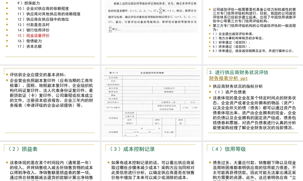 XXXX采购师(二级)第五章供应商管理