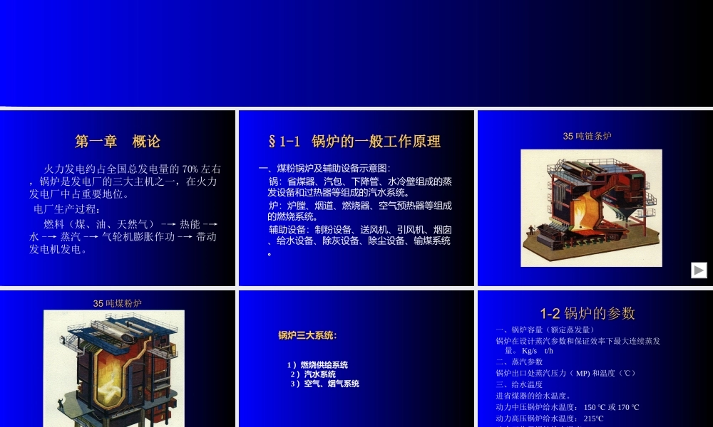 《锅炉原理》讲稿(PPT190页)