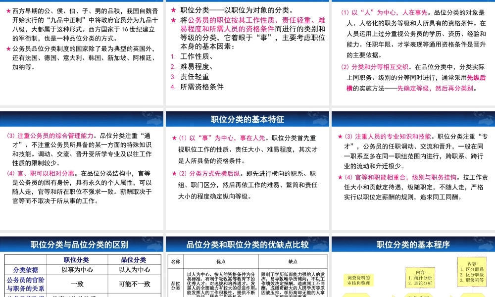 《国家公务员制度》4、5、6章