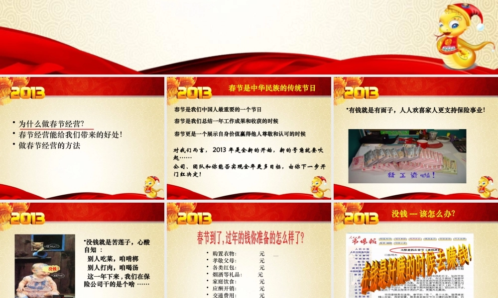 XXXX春节经营正当时(47页)