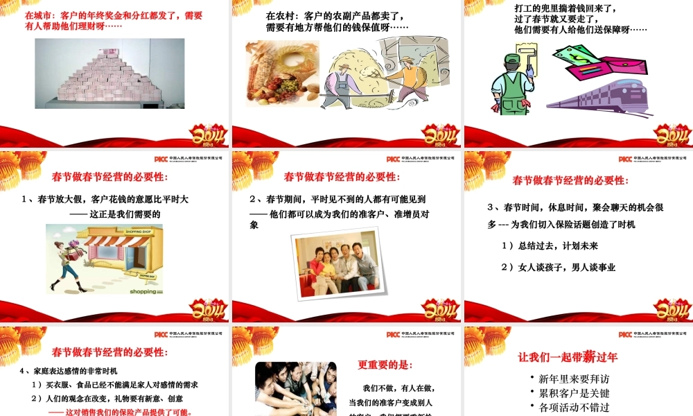XXXX春节经营正当时