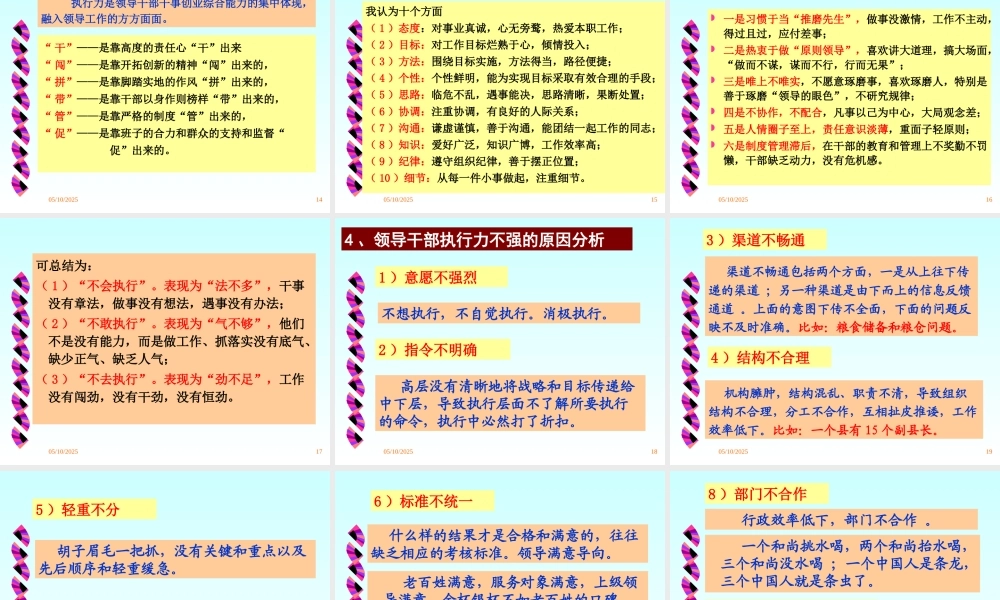 XXXX春选听讲座(叶翔凤)：领导干部如何赢在执行