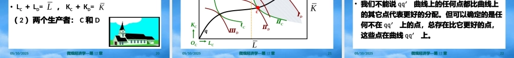 一般均衡和经济效率概述